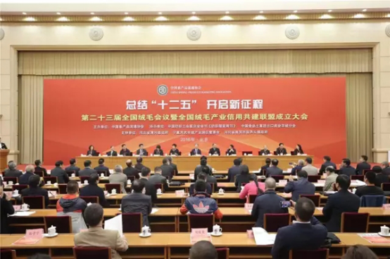 共論新經(jīng)濟、共謀新發(fā)展 第二十三屆全國絨毛會議暨首屆全國絨毛產(chǎn)業(yè)發(fā)展峰會在京召開
